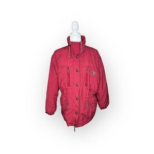 Bogner Red SkiTac Insulated Ski Winter Jacket Coat Size 14